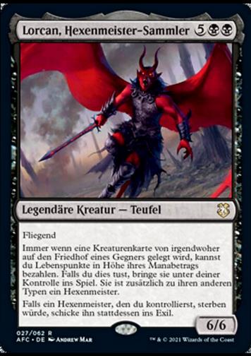 Lorcan, Hexenmeister-Sammler (Lorcan, Warlock Collector)